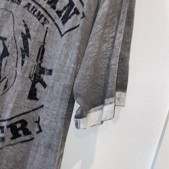 Rare Soffe United States Army American Reaper Gun Skull Tshirt XL‌‌‌‌‌‍‍‍‍‍‍‍‍‍‍ - Picture 3 of 6